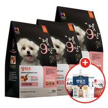 목우촌 펫9단 말티즈 1.8kgX3개+사은품, 말티즈 1.8kgX3, 06_원데이 덴탈껌X4P
