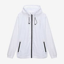 카파 로고 다미 남성 스몰로고 후디 자켓 화이트 P221IMJK360WH1
