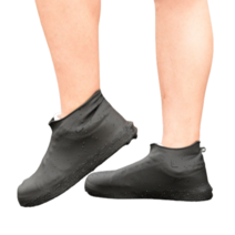 코일리룸 신발 방수 커버 운동화 실리콘 덧신, black라지, 1개