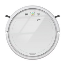 로봇청소기 무소음 인공지능 청소로봇 미니 로보트 로봇 청소기 청소 진공 스위퍼 APP Wifi Alexa Control 2500Pa 흡입 걸레 애완 동물 헤어 바닥 카펫에 대한, 하얀, 협력사, 유럽 ​​연합