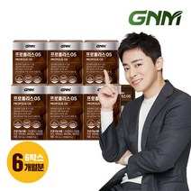 GNM자연의품격 프로폴리스 플라보노이드, 30캡슐, 6개