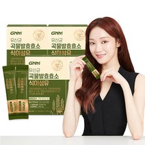 GNM 유산균 곡물발효효소 식이섬유 4박스 (총 4개월분), 단품, 단품