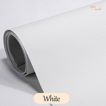 가죽스티커 인조가죽 수선패치 보수 스티커 테이프가죽 수리 패치 Couches 자기-접착제 Reupholster 자동차, 01 White_02 50x50cm