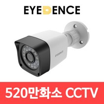 아이던스 EDN-QB1 520만화소 QHD CCTV 적외선 방수 카메라, EDN-QB1+영상전원케이블50M