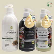 도꼬마리 쓱싹바디로션 500ml +한방 액상 때비누510ml 건조한 피부 가려움 로션 녹아내리는 때비누, 바디로션 500ml 1개+액상 때비누(참숯)1개