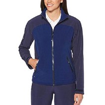 캘러웨이 여성용 방수 같은 색조 패널 골프 자켓 바람막이 small, 중간, 피코트