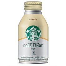 스타벅스 더블샷 바닐라 캔커피 275ml x24캔