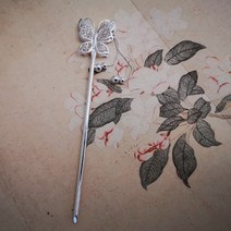 비녀 1840# 반발순족은나비고식 및 반발한복 여은장식 뉴타임즈 Z