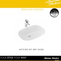[아메리칸스탠다드] 액티브 언더카운터 세면기 ACTIVE CCAS0426 / KP-WP-0426, 1개