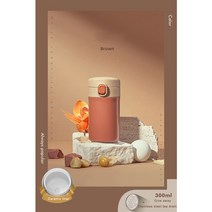 프리미엄 세라믹 라이너 보온병 병 사무실 절연 커피 잔 마시는 차 보온병 차 컵 분리 차 물병, 커피 300ML