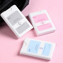 소량한정 향기롭게 뿌리는 휴대용 카드형 손소독제 스프레이 20ml, 불가리안로즈+자스민