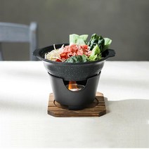 [JAJU/자주] 미니 화로 전골 냄비, 색상:화이트|사이즈:FR, 화이트
