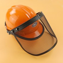 예초기 안면보호구 헬멧 벌초 벌목 안전모 얼굴가리개