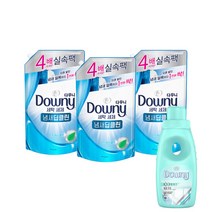 다우니 세탁 세제 프리미엄 액체형 세탁세제 블루 1.8L 3개 + 사은품