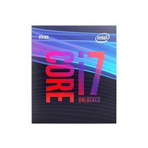 Intel 코어 i7-9700k CPU 데스크탑 프로세서 하드디스크 LGA1151 300 시리즈, CPU Only