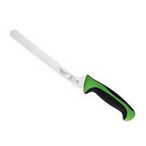 Mercer Culinary 밀레니아 컬러 8인치 셰프 나이프 그린, Offset Wavy Edge Bread Knife, Yellow