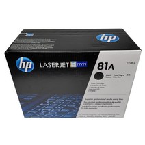 HP 정품토너 Laserjet Enterprise MFP M630Z 검정 (NO.81A), 1개
