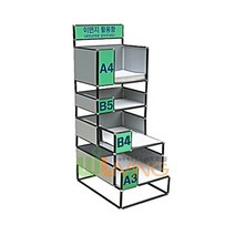 위드리빙 이면지함(4단기본형) A4+B5+B4+A3 (WL-2166), 단품