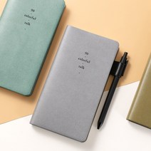 만년 플래너 회사 미팅 업무 고급 수첩 (회의 업무 기록/인덱스스티커/프로젝트관리일정체크), 3. 워터멜론 레드