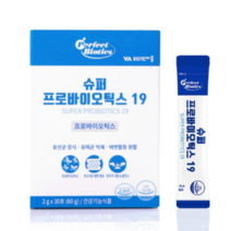 퍼펙트바이오틱스 슈퍼 프로바이오틱스19 생유산균, 150개, 2g × 150개