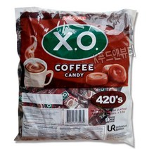 엑스오 커피캔디 1470g XO 커피사탕 대용량 판촉용 사탕, 1개