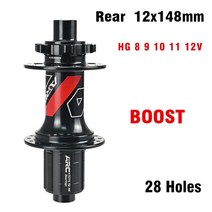 자전거 부품 용품 전기자전거arc boost hub 4 베어링 mtb hub 6 pawls 3 teeth 15x110 12x148 for micro spline 12s sram, 시마노 12s 28h, 협력사