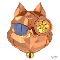 딥쎈 자동차용 딥캣츠 방향제 No 3 딥블랙 + 기본향 3p + 쇼핑백, No.4:본체-오렌지브라운+기본향3개입