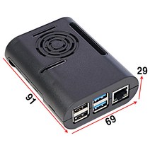 JINHA 플라스틱 케이스 엔클로저 enclosure ABS DIY 91x69x29 SY-AKRS-13