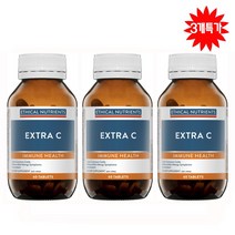 호주 유명 계절성 건강 에티컬 뉴트리언츠 고품질 비타민C 영양제 60정 Ethical Nutrients Extra C Tablets 60 Tablets, 3병가격