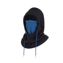스노우보드 사이클링 사냥을 위한 Balaclava 스키 반다나 경량 스카프, 검은색, 34.5cmx53cm, 폴리에스터