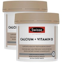스위스 칼슘 비타민 D 150정 2팩 (호주) Swisse Calcium + Vitamin D