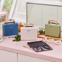 시메오 멀티 와플메이커 스탬퍼 DKK-T3201 (리퍼상품), 크림화이트