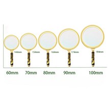 루빼 휴대용 확대경 10 배 노인 독서 주얼리 60mm, 04 70mm