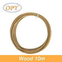 목재 필라멘트 1.75 Pla 1.75Mm 1Kg 100g 10m 3D 프린터 프린팅 와이어 1 -F- 75 플라스틱 스레드 코일용 금색 Mm, 01 WOOD 10m