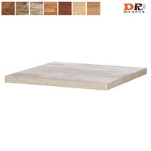 도리퍼니처 600x600 LPM 상판(7가지 색상) / 카페 업소 커피숍 식탁 테이블 2인 2인용 헤링본 조립식, 멀바우
