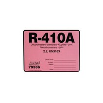 r410a R-410A / R410A 라벨 # 79536 각 판매, 1개