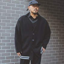 러기드하우스 : 포인트 라인 오버핏 가디건