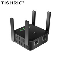 와이파이 증폭기 공유기 인터넷 3 in 1 TISHRIC 2.4G/5G 장거리 리피터 신호 무선 기가비트 라우터 1200M 부스터 익스텐더, [03] UK Plus, [02] wifi repeater