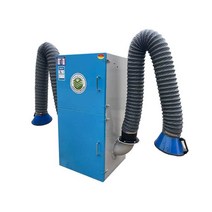 산업용 집진기 먼지 흡입기 360도회전 구리코어모터, 2.2kw 수동집진기 더블암 표준모델