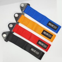 스파르코 견인스트랩 견인고리 SPARCO OMP 토우 TOW STRAP, 5. OMP-블랙
