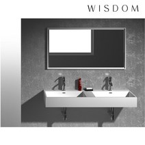 WD - 38347/탑볼세면기/액상아크릴/세면대/WISDOM/아이스톤/iStone/WD38347, 무타공, 미포함, 1개
