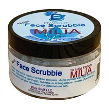 속눈썹영양제 속 베이글 Milia Face Scrubbies 살리실산 니아신 레티놀 부석 을 한 Milia의 에 12개 Diva Stuff, 단일수량