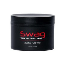 Swag 호호바 H20 남성용 왁스 가벼운 향이 나는 끈적이지 않는 포뮬러 머리카락을 쉽게 만들 수 있습니다 191.6g6.7온스, 6.76 Ounce (Pack of 1)