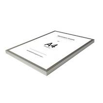 마니앤솔 알루미늄 A4 액자, 실버