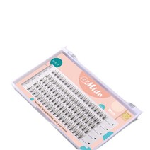 미도 인조속눈썹 부분 가닥 속눈썹 셀프 연장 자연스런운 가속눈썹 단품 시리즈, E형  8mm  1P (100모)