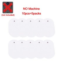 Tens Fisioterapia 발 마사지 매트 Massageador Pes 근육 전기 EMS 건강 관리 휴식 Terapia Fisica Salud, 05 10pcs Pads Only