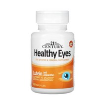루테인 지아잔틴 제아잔틴 비타민 C E 60캡슐 21st Century Healthy Eyes Lutein & Zeaxanthin 60 Capsules