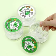 촉감놀이 투명 클리어 슬라임 1EA 번호 28932EA, 본상품선택