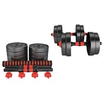 (국내발송)무게 조절 세트 샤오미 덤벨 바벨 케틀벨 10 15 20 30 40kg 키로 조립식 아령, 10kg