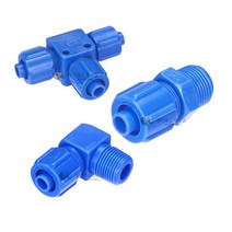 상아 투터치피팅(PVC) TC TUT TL 4-12mmx10개 휘팅 에어호스 콤프레샤에어, 08-03  x10개세트